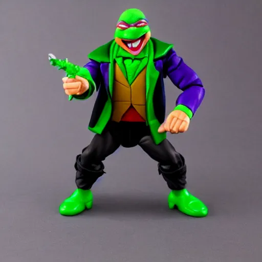 Image similar to teenage mutant ninja turtle joker hasbro toy