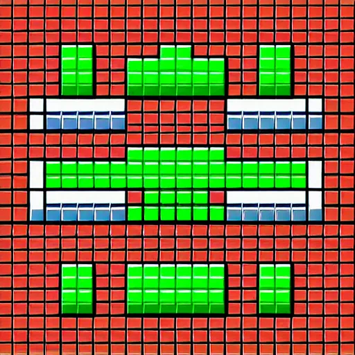 Image similar to vivid clean pixel rpg game style character, 1 2 8 bit, pixel art, nintendo game, pixelart, high quality, no blur, retro game 1 9 8 0 style, sharp geometrical squares