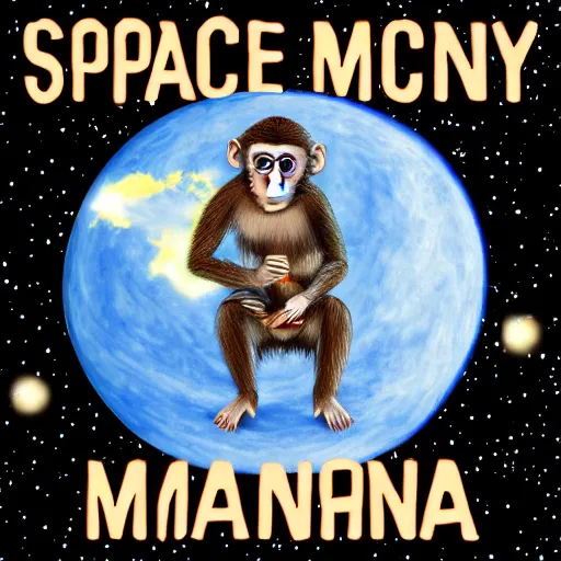 Image similar to space monkey mafia