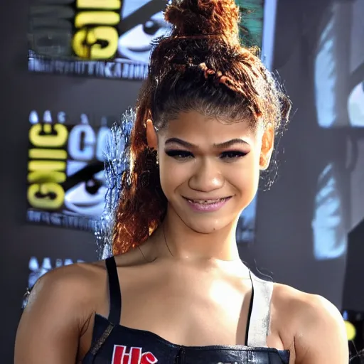 Image similar to Cyborg Zendaya