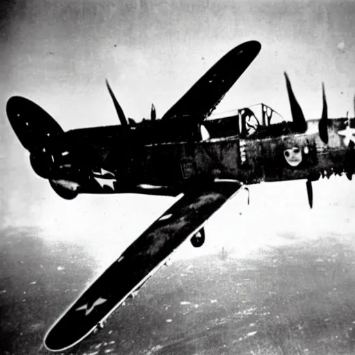 Prompt: ww 2 photo of a stuka dive bomber