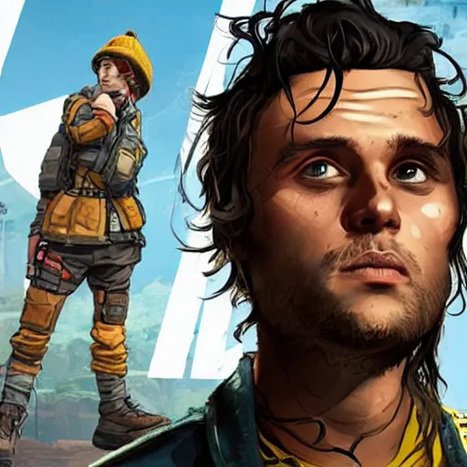 Image similar to mikky ekko as a character in apex legends