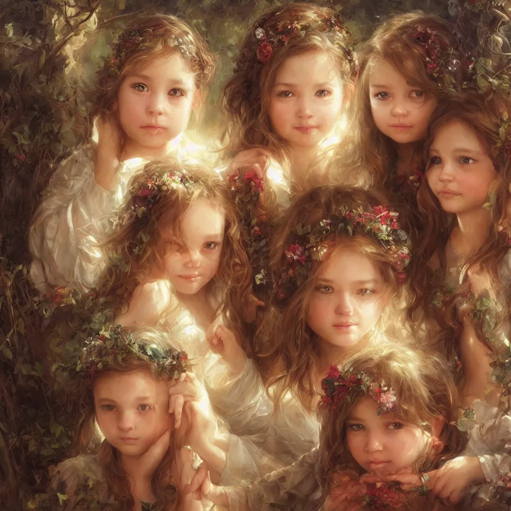 Image similar to Lilia Alvarado, Sophie Anderson, Mark Arian, Bob Byerley, Charlie Bowater, Mark Brooks, Steve Henderson