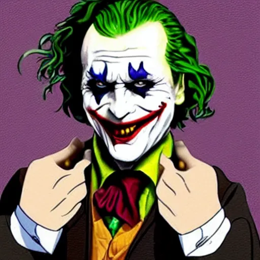 Image similar to the joker as harry potter