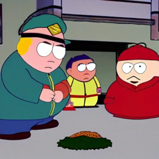 Image similar to eric cartman in seinfeld