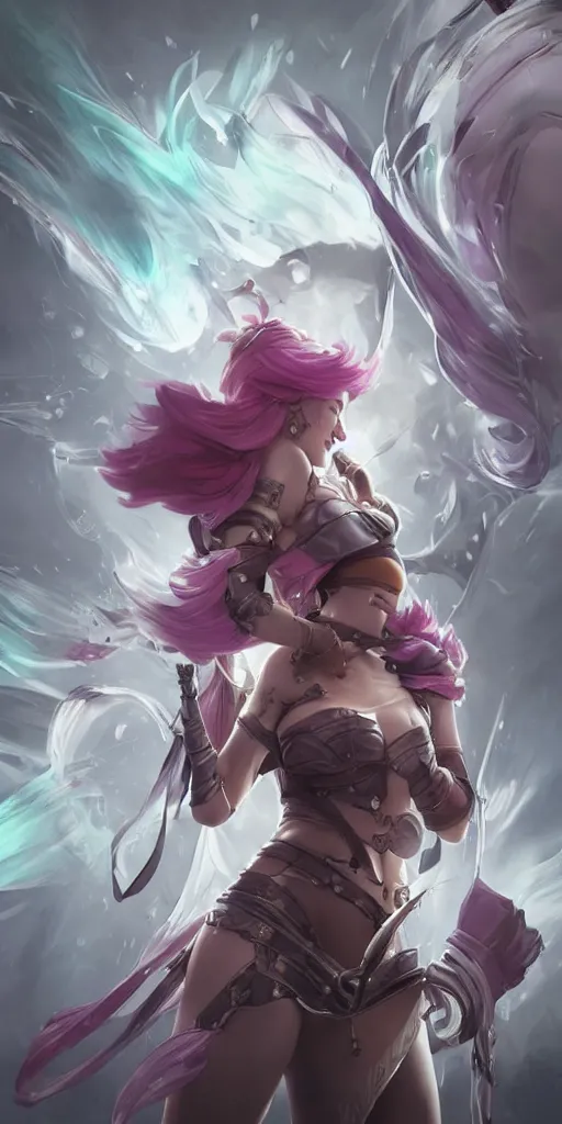 Prompt: Vi From the series Arcane, League of Legends, elegant, highly detailed, digital painting, artstation, concept art, smooth, sharp focus, illustration, ArtStation, art by artgerm and greg rutkowski and alphonse mucha and J. C. Leyendecker and Edmund Blair Leighton and Katsuhiro Otomo and Geof Darrow and Phil hale and Ashley wood and Ilya repin and Charlie Bowater