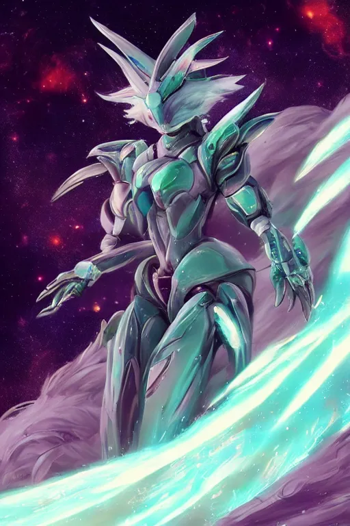 Prompt: galactic hyperdetailed elegant beautiful stunning giantess anthropomorphic fluffy mecha sexy very hot female dragon goddess, fluffy body, sharp metal ears, soft fluffy belly, sea green body, mecha wings, bigger than galaxy, epic proportions, epic scale, epic size, warframe destiny fanart, furry, dragon art, goddess, giantess, furaffinity, octane render