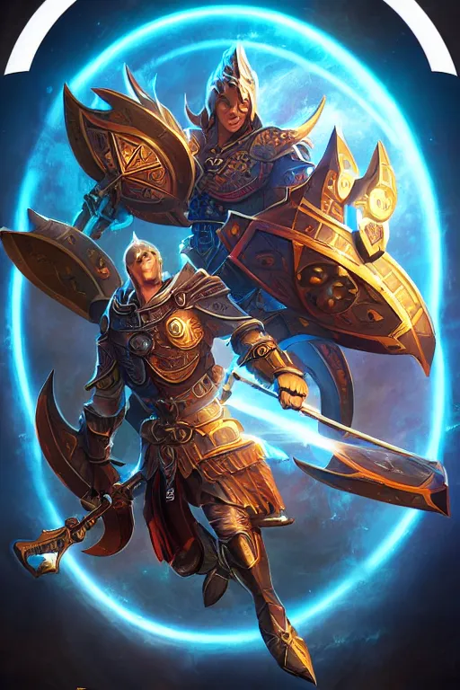 Image similar to shield fantasy epic legends game icon stylized digital illustration radiating a glowing aura global illumination ray tracing hdr fanart arstation by ian pesty and katarzyna da „ bek - chmiel