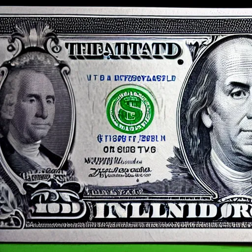 Prompt: United States 1 Dollar Bill - Saul Goodman Profile