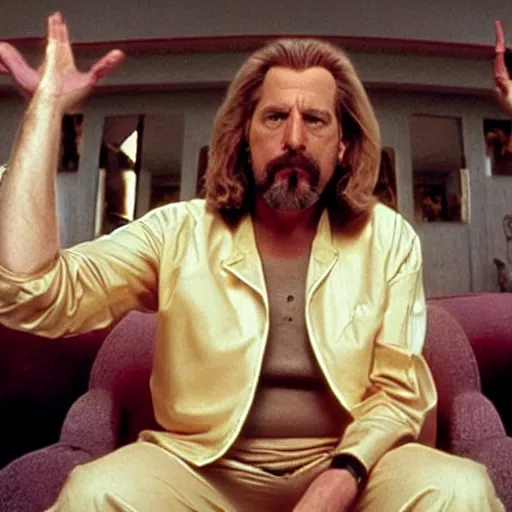 Image similar to the big lebowski directed by jodorowsky