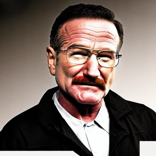 Image similar to robin williams as walter white elementary school