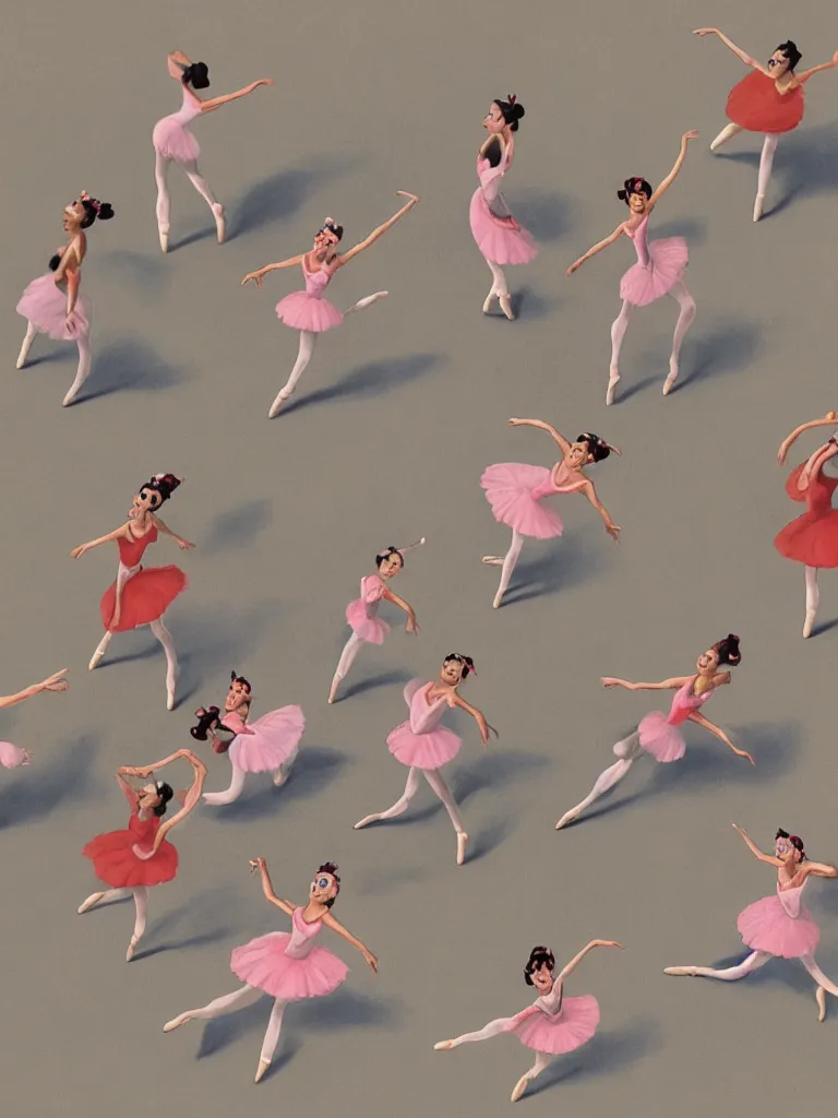 Image similar to ballerinas from overhead by disney concept artists, blunt borders, rule of thirds