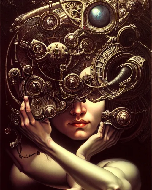 Prompt: an antique stereopticon, fantasy art, ultra realistic, cinematic, cinematic, wide angle, intricate details, highly detailed by nance danforth, caravaggio, aaron horkey, boris vallejo, wayne barlowe, craig mullins, roberto ferri,