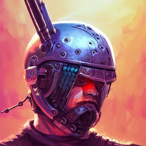 Image similar to cyberpunk viking helmet mask warrior goddess robot ninja fantasy, art gta 5 cover, official fanart behance hd artstation by jesper ejsing, by rhads, makoto shinkai and lois van baarle, ilya kuvshinov, ossdraws