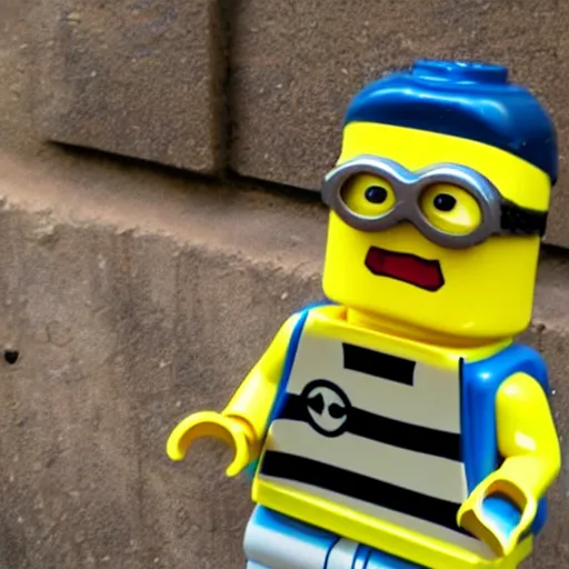 Prompt: lego minion