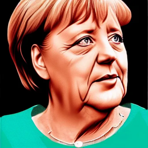 Prompt: angela merkel drawn in ms paint