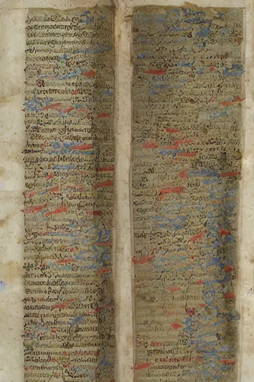 Image similar to page from codex seraphinus