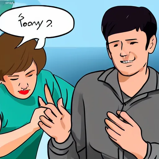 Image similar to wikihow image of how to make airplane noises to annoy your neighbour