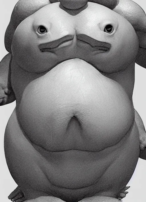 Image similar to Snorlax Pokemon with translucent skin, visible muscles and veins and arteries and bones and spines and nerves, beautiful detailed intricate insanely detailed octane render, 8k artistic photography, photorealistic, chiaroscuro, by David Cronenberg, Raphael, Caravaggio