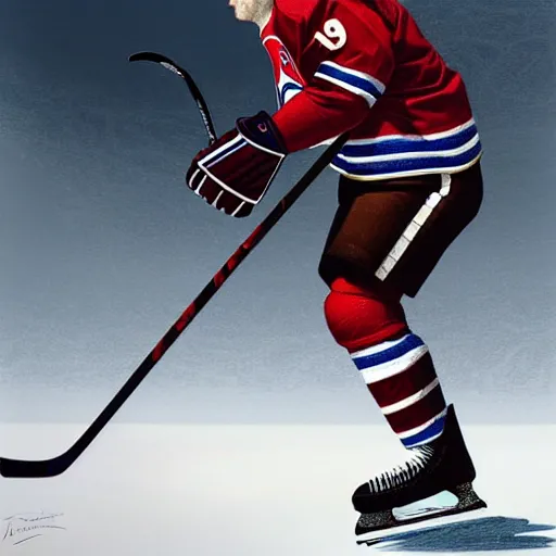 Image similar to beautiful portrait of Patrick Roy as a hockey coach, fantasy, intricate, elegant, highly detailed, digital painting, artstation, concept art, smooth, sharp focus, luxury fashion illustration, art by artgerm and greg rutkowski and alphonse mucha, brightly lit cinematic soft lighting, photorealistic