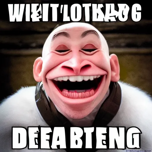 Image similar to trollface