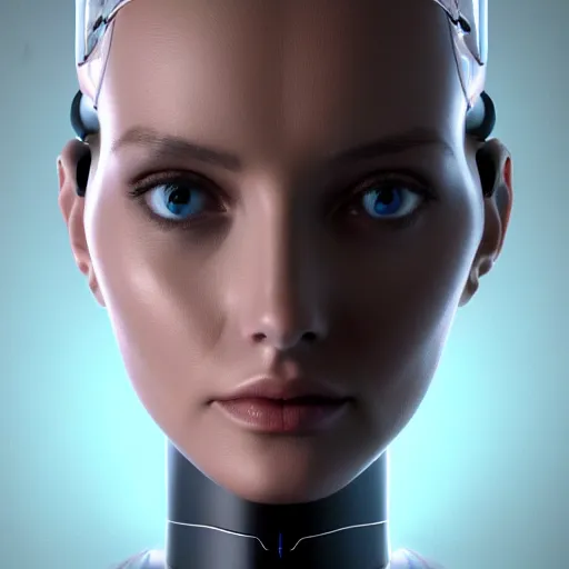 Prompt: Perfectly-Centered Portrait of a Robotic Android Woman, perfectly centered, facing forward, stranding straight, full body, intricate, elegant, super highly detailed, professional digital painting, artstation, concept art, smooth, sharp focus, no blur, no dof, extreme illustration, Unreal Engine 5, Photorealism, HD quality, 8k resolution, cinema 4d, 3D, beautiful, cinematic, art by artgerm and greg rutkowski and alphonse mucha and loish and WLOP