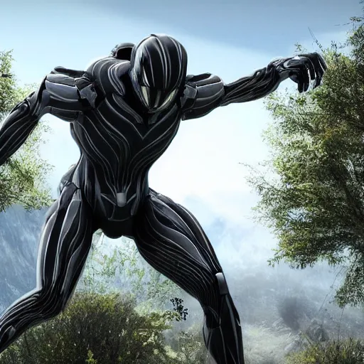 Prompt: the nanosuit from crysis in ultra realistic detail, lit like a apple iphone ad, ultra hd