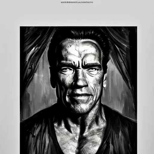 Image similar to arnold schwarzenegger as a villain fantasy, intricate, elegant, highly detailed, digital painting, artstation, concept art, matte, sharp focus, illustration, art by Nicola Samori and Conrad Roset and vincent van gogh, refined, masterpiece