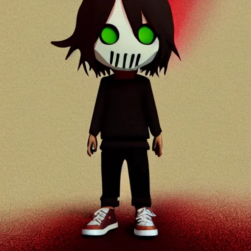 Jeff The Killer JakeAlloowen - Illustrations ART street