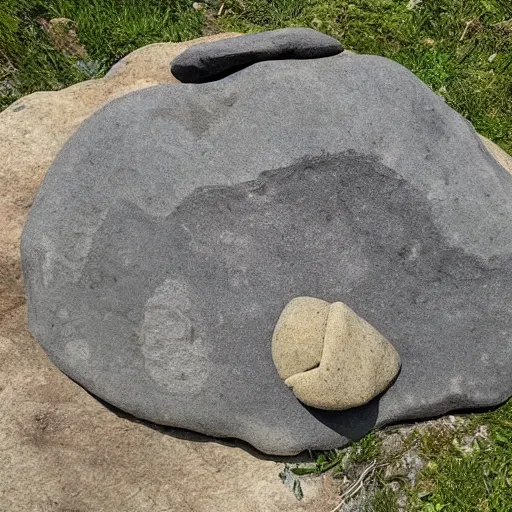 Image similar to a rock shaped like a dinosaur