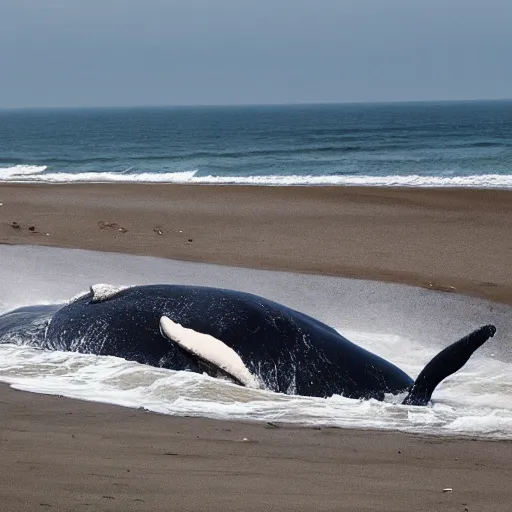 Image similar to whale washed up on beach