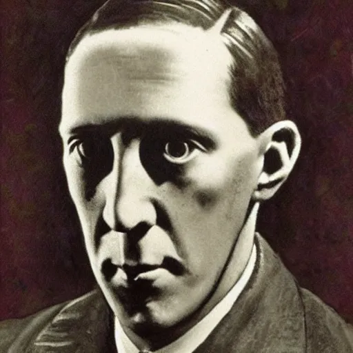 Image similar to H.P. Lovecraft as Cthulhu