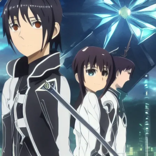 Image similar to Remi Malek as Kirito in Sword Art Online Movie Adaptation