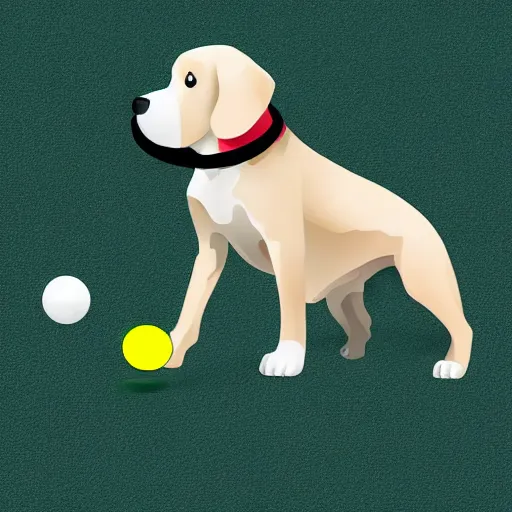 Image similar to dog playing darts