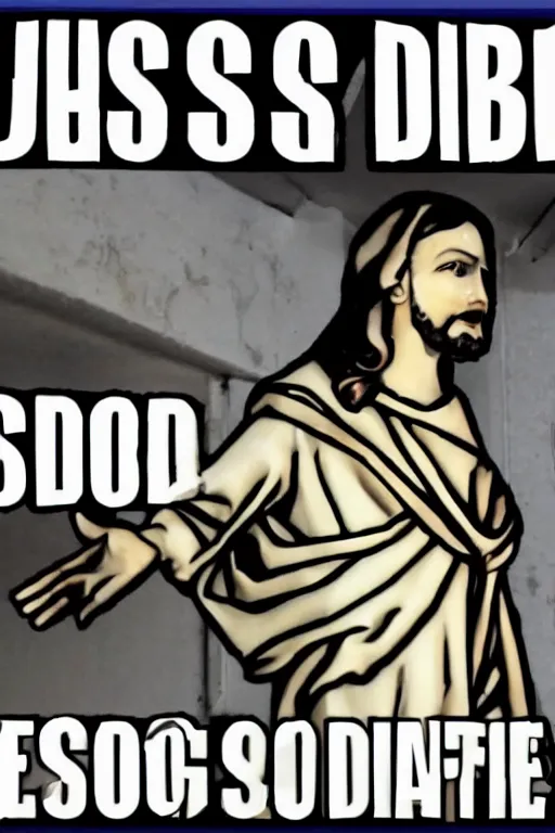 Image similar to Jesus Dab Dabbing Dab