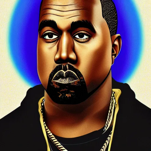 Image similar to kanye west by stephen bliss