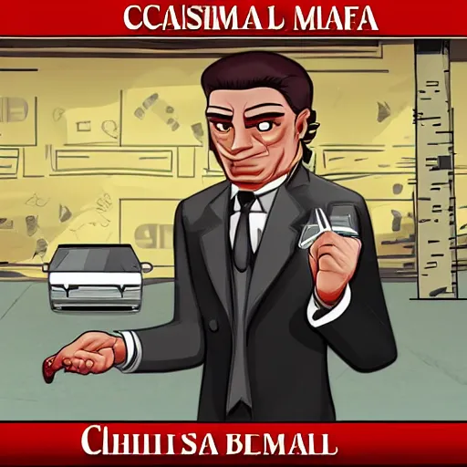 Image similar to casual mafia business deal