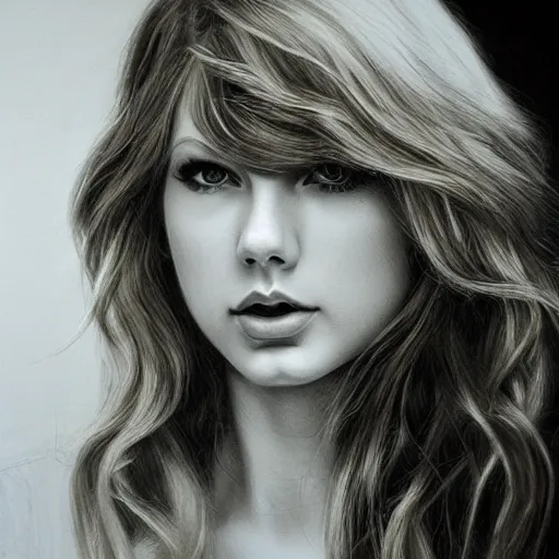 pencil art, detailed portrait of taylor swift, | Stable Diffusion | OpenArt