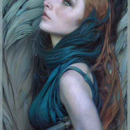 Prompt: a painting in the style of charlie bowater, and in the style of donato giancola, and in the style of john william waterhouse. smooth, sharp focus.