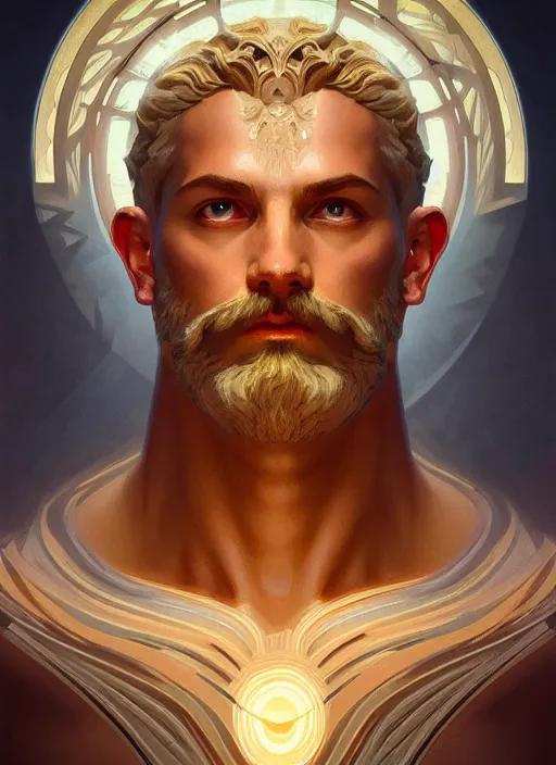 Prompt: symmetry!! portrait of god zeus, mithology, intricate, highly detailed, dynamic lighting, digital art, digital painting, artstation, wlop, sharp focus, illustration, art by artgerm and greg rutkowski and alphonse mucha, 8 k