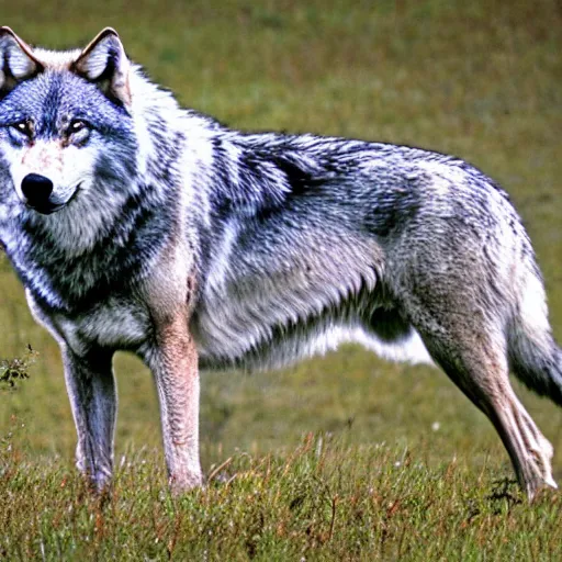 Prompt: big grey wolf