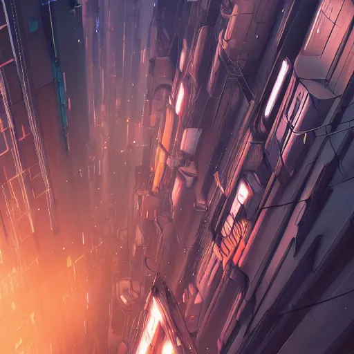 Prompt: a portal to the multiverse by makoto shinkai, highly detailed, cyberpunk, trending on artstation