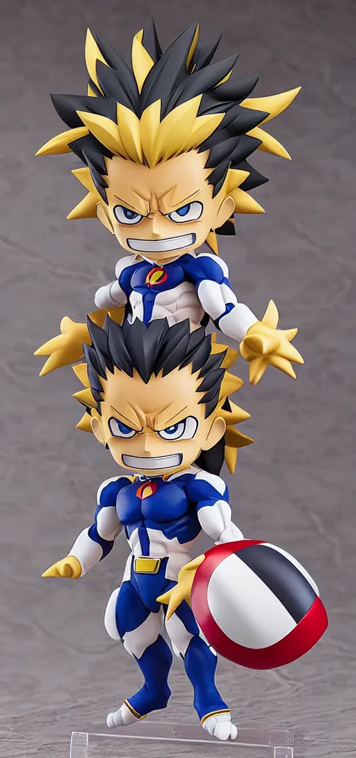 Image similar to (All might), An anime Nendoroid of (All might), figurine, detailed product photo