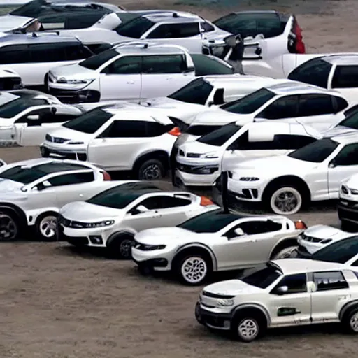 Image similar to isis car dealership