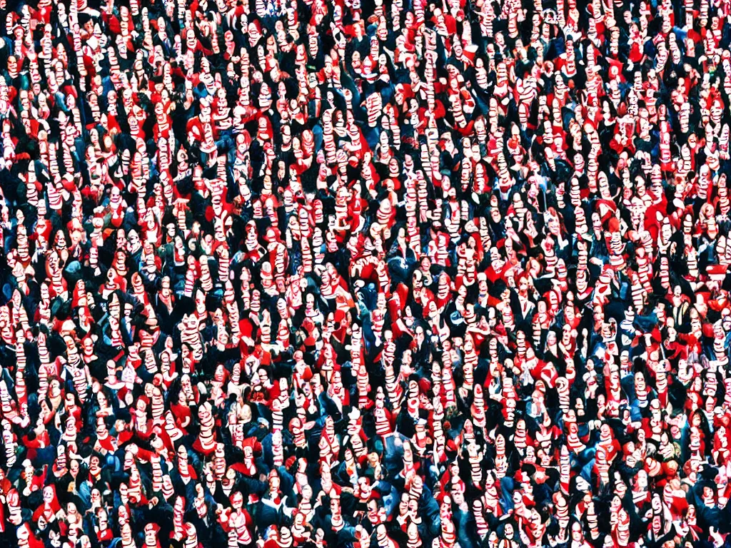 Image similar to Where's Waldo? digital photography