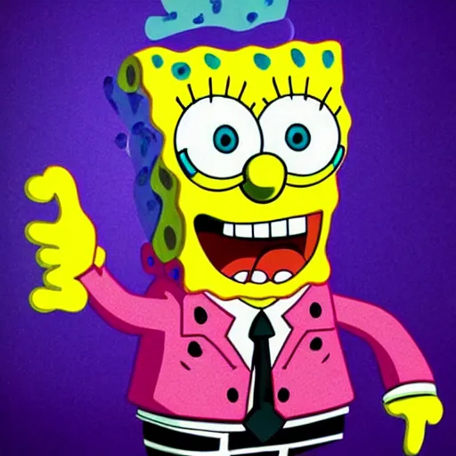 Image similar to spongebob squarepants, evil!!!!!!! sharp teeth, horror, realistic, studio photo