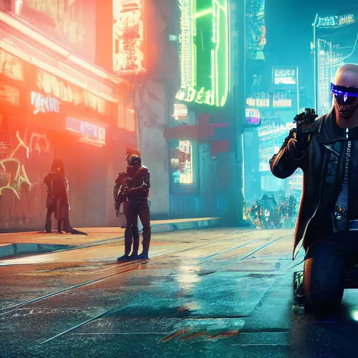 Image similar to ripper doc tragedy in Cyberpunk 2077. CP2077. 3840 x 2160