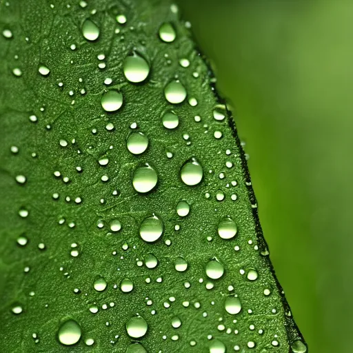 Image similar to a closeup photorealistic photograph of a leave with some water drops fantastic four theme.. bright scene. fine detail. this 4 k hd image is trending on artstation, featured on behance, well - rendered, extra crisp, features intricate detail, epic composition and the style of unreal engine.