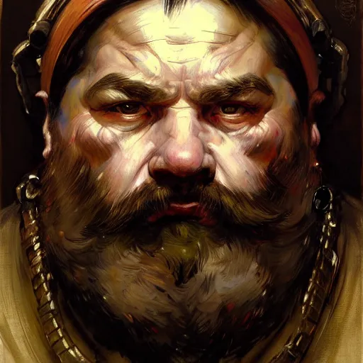 Prompt: highly detailed portrait of a dwarf peasant in the form of a tough male.. art by donato giancola, eugene delacroix, ruan jia, carl larsson, peter mohrbacher. trending on artstation, intricate details, energetic composition, golden ratio, concept art, illustration, elegant art, global illuminaition