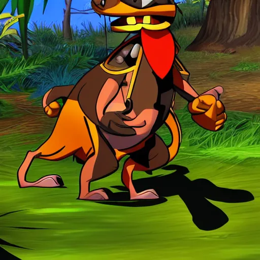 Image similar to ty the tasmanian tiger